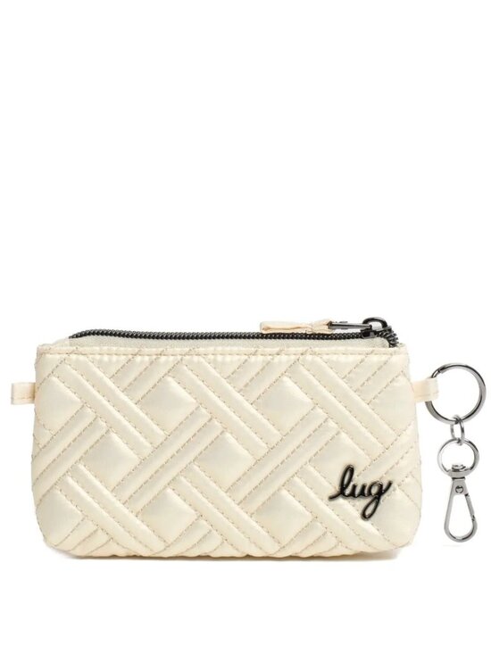 lug Handbags - Lug Metro XL Pouch in Metallic Champagne NEW